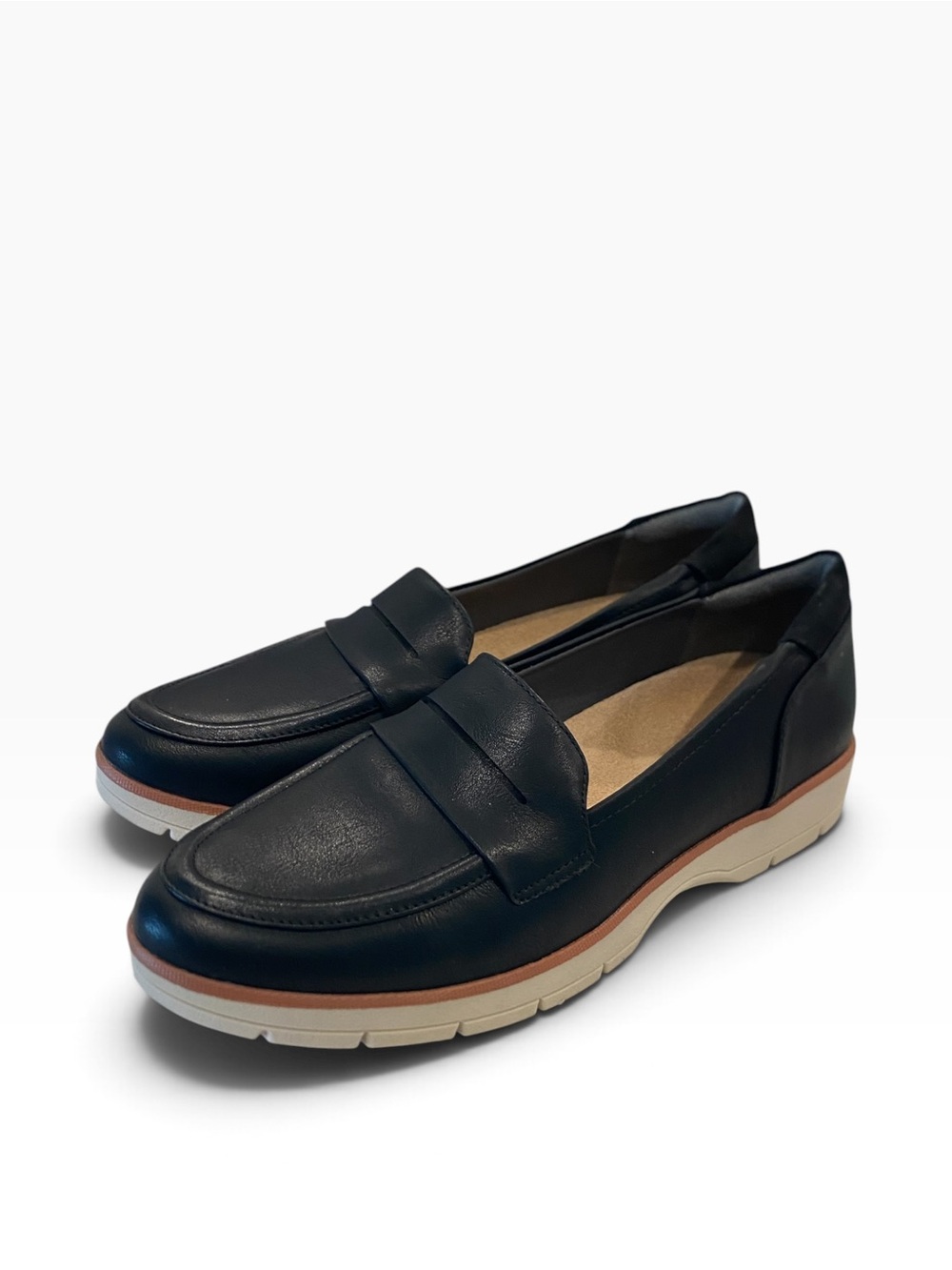 NIB Dr. Scholl's Nice Day Black Loafers 7